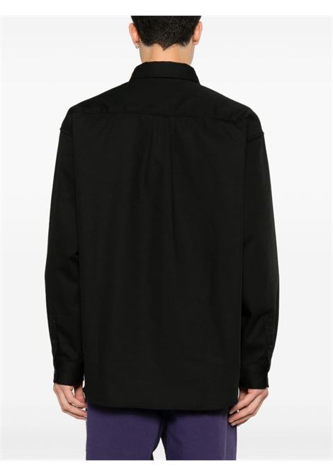 camicia module script uomo nera in poliestere CARHARTT WIP | I0337680D2.01